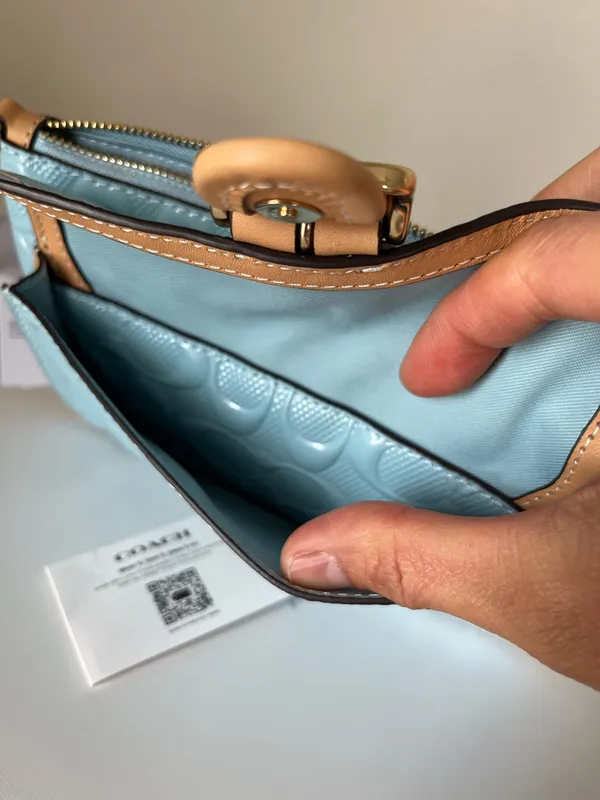 Coach Ashton Wristlet In Signature Leather - Image 6