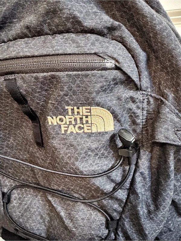 The North Face Borealis Laptop Backpack Black, Gray & Rose Gold - Image 4