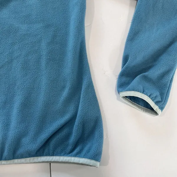 Patagonia Womens Aqua Blue Micro D Snap-T Pullover Fleece SMALL Outdoor Gorpcore - Image 5