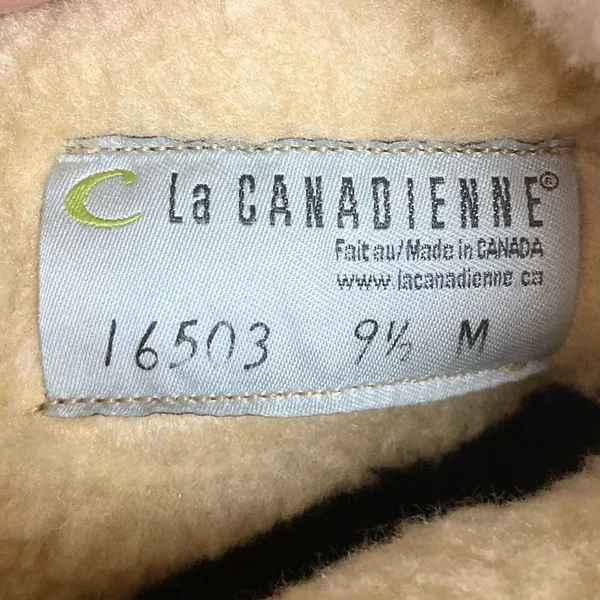 La Canadienne Evitta Genuine Shearling-Lined Waterproof Bootie Size 9.5M - Image 3