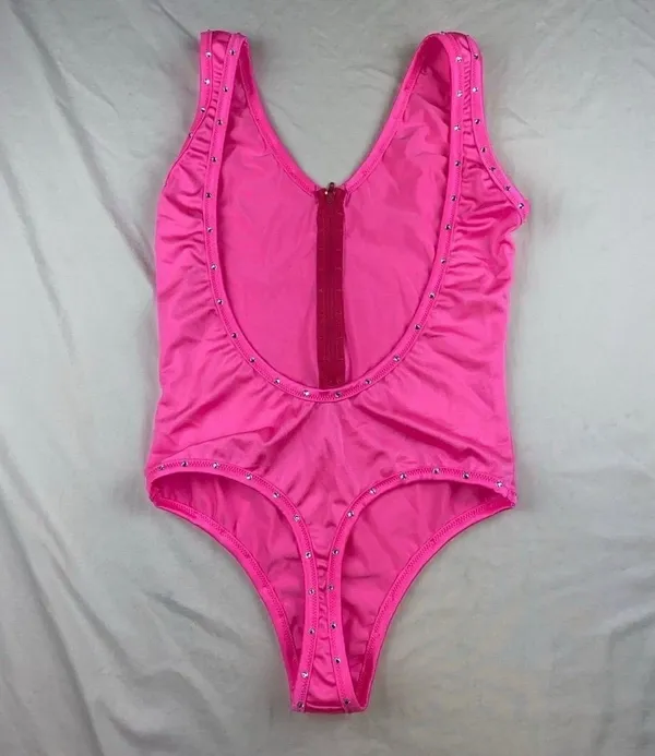 Lingerie Bodysuit Pink - Image 3