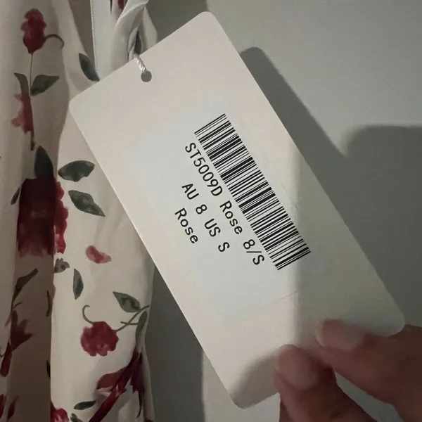 NWT One and Only Collectibe rose maxi dress small‎ - Image 7
