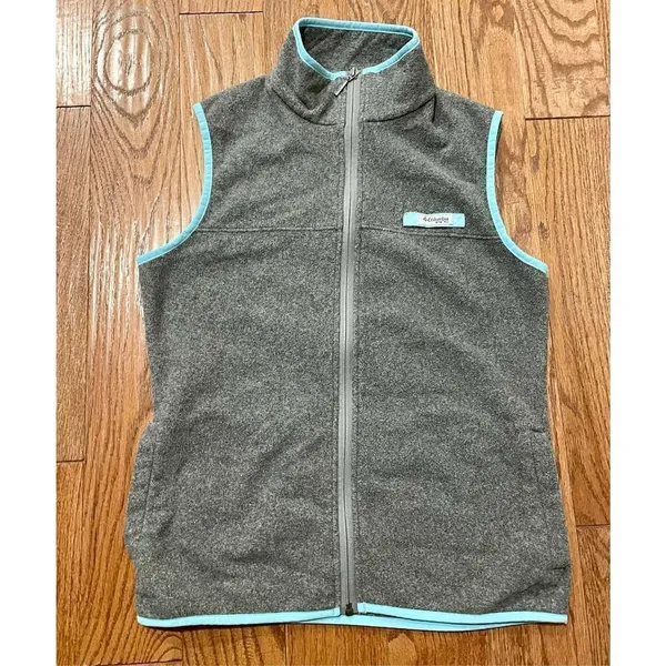 Columbia performance fishing gear fleece vest small - Image 2