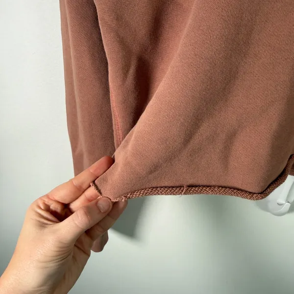 Shinola Detroit Clay Brown Sweatshirt French Terry Lounge READ Unisex Medium‎ - Image 4