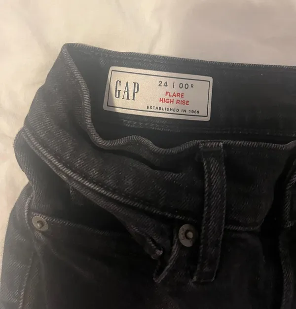 Black High Rise Jeans - Image 4