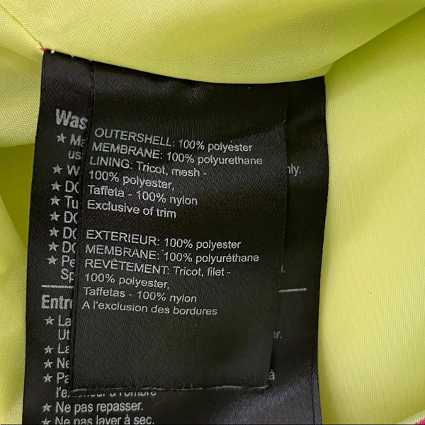 Burton Women's FLY PT Blue‎ Snowboarding Pants Dryride Size Small Yellow - Image 10