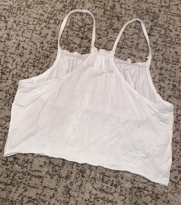 Tank Top Shirt White - Image 3