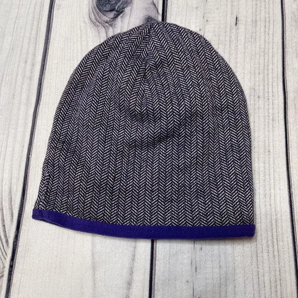 Columbia Women’s Beanie Purple White Design One Size‎ - Image 3