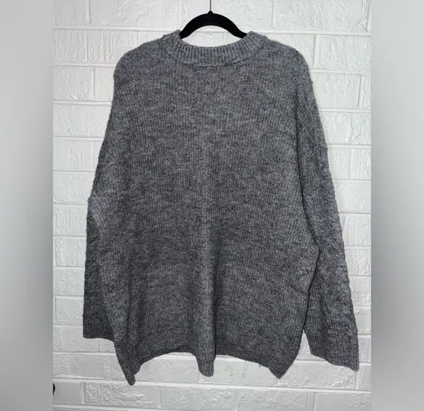 NWT AVA & VIV 2X women’s gray sweater plus size 2X ✨ - Image 5