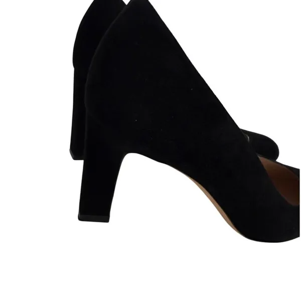 Stuart Weitzman Black 3" Suede Heels Sz. 8 - Image 4