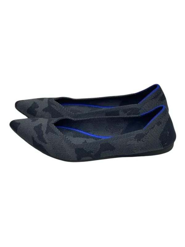VHTF: Rothy’s ➤ The Point Ballet Ballerina Flat ➤ Grey Camo Print ➤ 8M ➤ Retired - Image 6