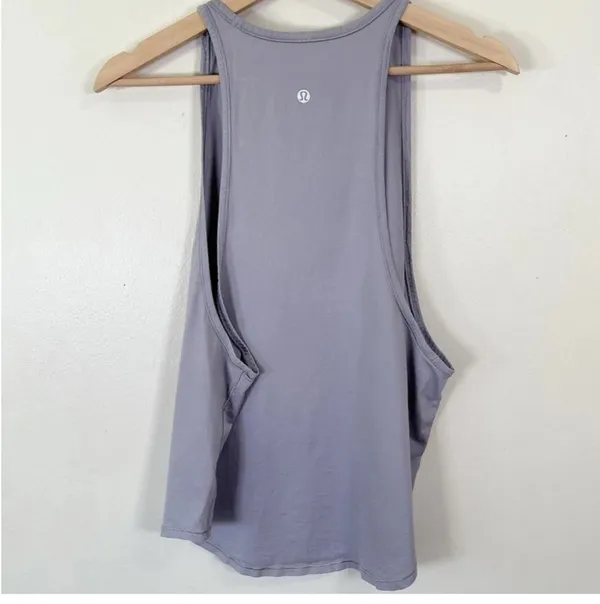 Lululemon Sweat Date Singlet Tank Lavender Grey - Image 7
