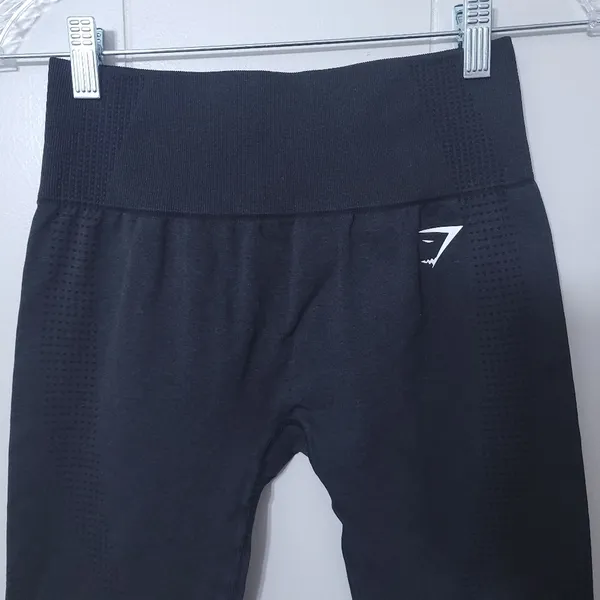 Gymshark Vital Seamless Jogger Leggings Charcoal Gray High Rise Women’s - Image 2