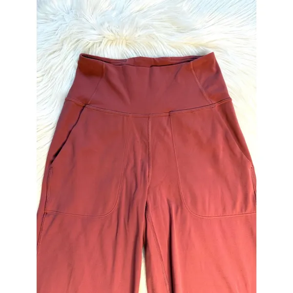 Lululemon Align Wide Leg Crop 23” Pants in Soft Cranberry - Image 3