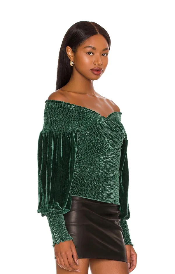 Steve Madden Velvet Top - Image 2