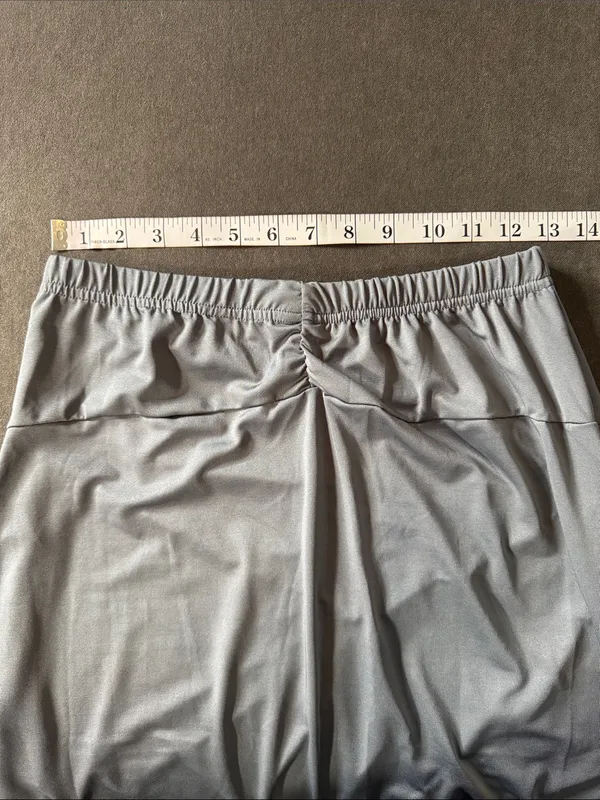 Women’s Sleeveless Grey Turtleneck Top and Matching Skirt Set Size S NEW - Image 8