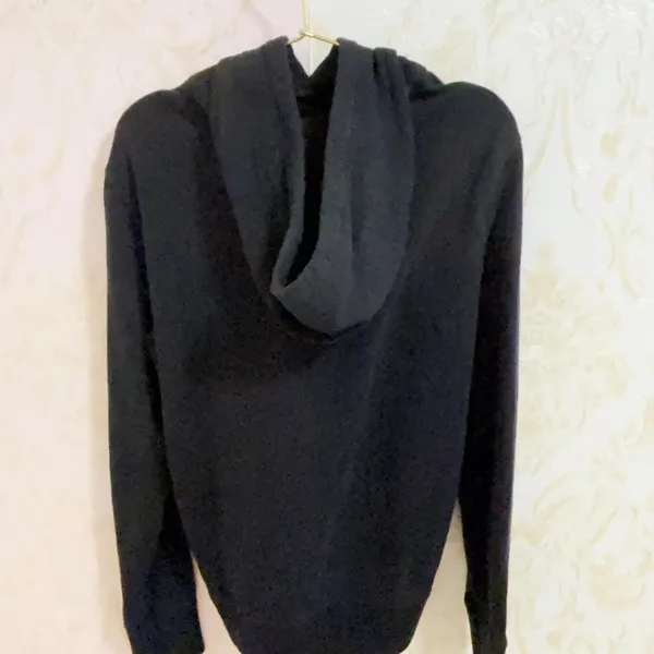Black Polo Bear Ralph Lauren Hoodie Size small - Image 4