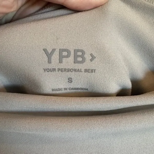Abercrombie & Fitch YPB sculptLUX 7/8 Leggings Sand Size Small - Image 5