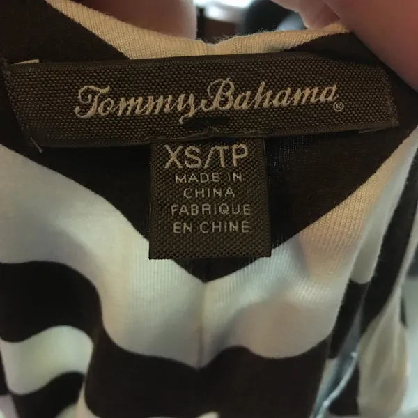 Tommy Bahama striped v-neck maxi dress - Image 3