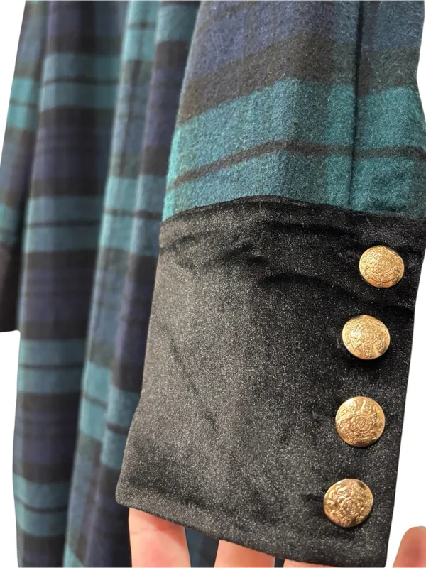 Tuckernuck Blackwatch Twiggy Plaid Wool Blend Dress Size Small Women - Image 7
