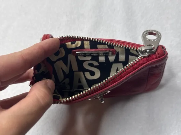 Red Marc Jacob’s coin purse - Image 3