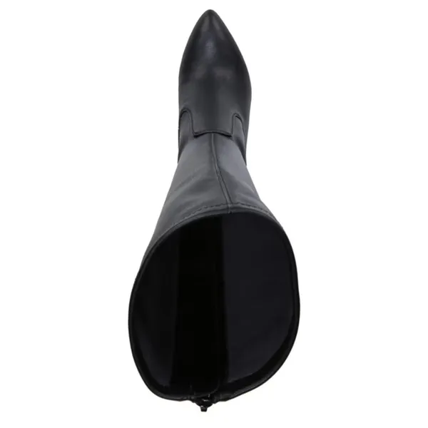 NEW $194 FRANCO SARTO Katherine Knee High Boot SZ-10W Black - Image 5