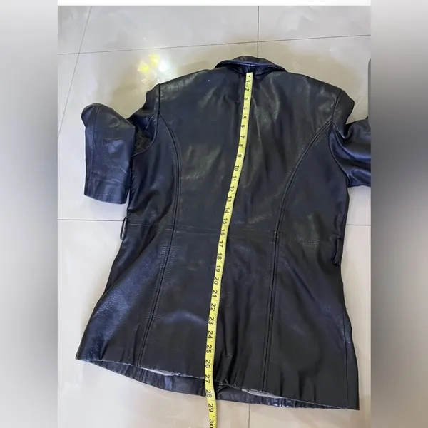 Wilson’s Leather the Leather Experts Pelle Studio Collared Leather Jacket - Image 13