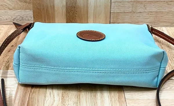 DOONEY & BOURKE Nylon Crossbody Pouchette Bag in Light Blue - Image 9