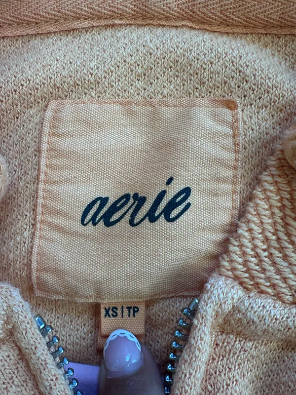 Aerie Zip-Up Cropped Jacket - Image 2