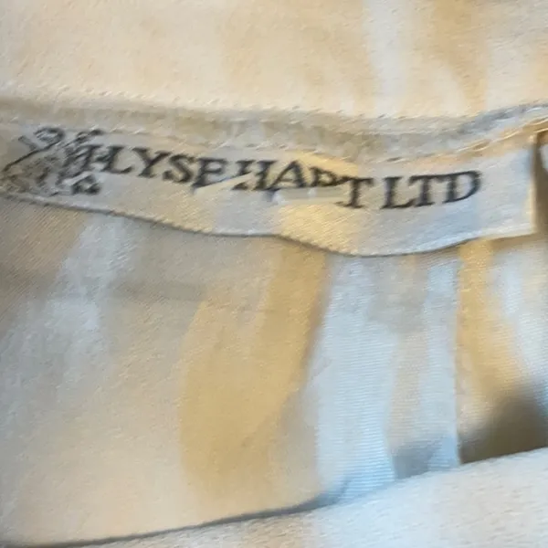 Elegant Women's White Straight Leg Pants Size 12 - Image 3