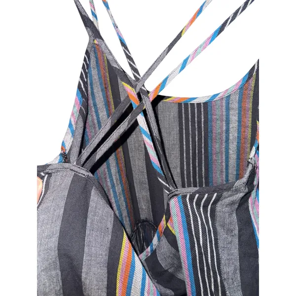 NWT Outerknown‎ Cielo Dress Open Back Women's Small Organic Cotton Tiered Beach - Image 8