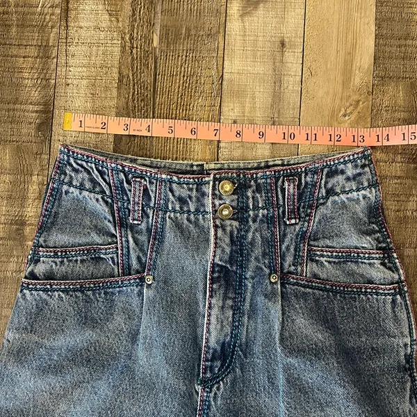 VINTAGE WRANGLERS// blue and pink threading - Image 2