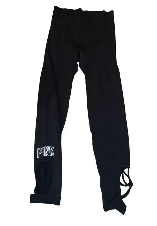 PINK - Victoria's Secret ultimate high rise logo strappy leggings - Image 2