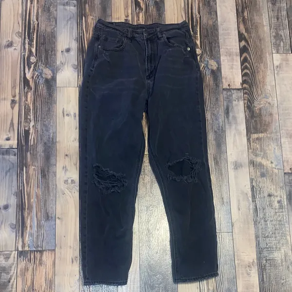 American Eagle Outfitters Distressed Straight Leg Jeans - Image 2