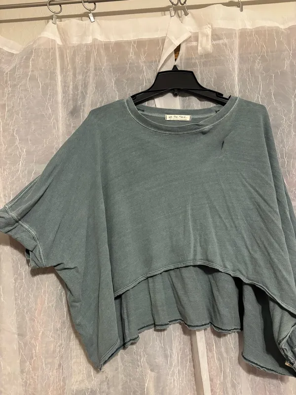Free People Top Short Sleeve Crop - Image 3