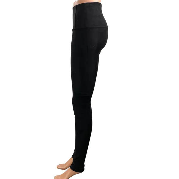 Aritzia Wilfred Free Black High Waisted Activewear Athletic Leggings Pants Sz XS - Image 2