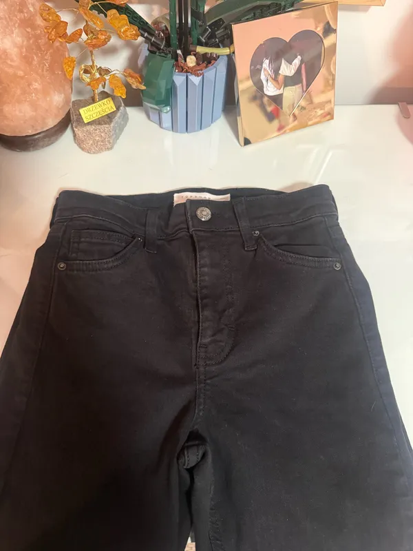 Black TopShop Black Jeans - Image 2