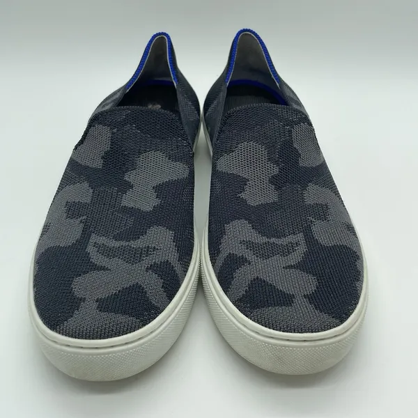 Rothys Shoes Women Sz 8 Original Sneaker Gray Camo‎ Comfort Slip On Flats - Image 2