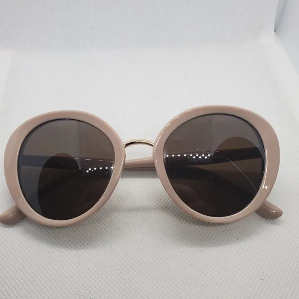 Light Brown & Gold Sunglasses - Image 3