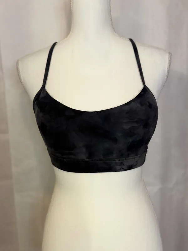 lululemon athletica Charcoal Tie-Dye Light Support Bralette - Image 7