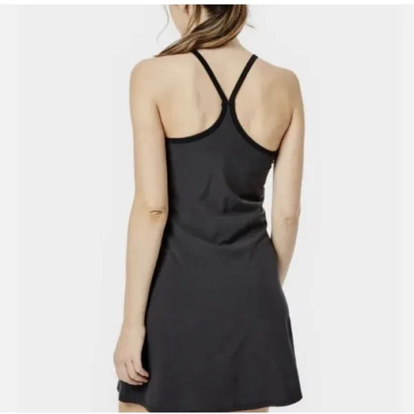 Tuckernuck Addison Bay Active Dress Size S Black‎ Racerback Built In Shorts - Image 2