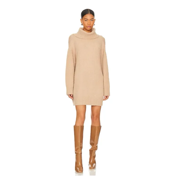 Lovers + Friends AMEYA Sweater Dress in Light Beige‎ S $168 - Image 2