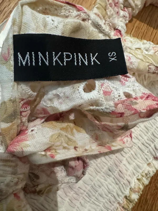 MINKPINK Floral Crop Top - Image 4