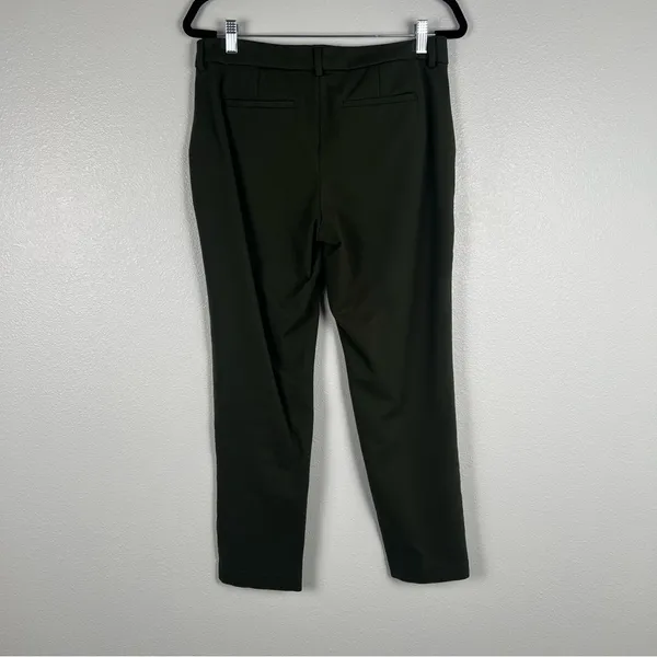 Liverpool Straight Leg Flat Front Trousers Olive Sz‎ 8 - Image 5