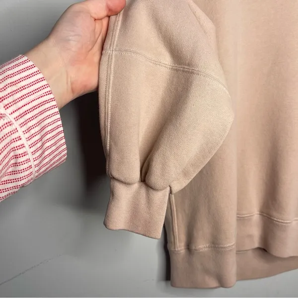 Abercrombie & Fitch Soft Collection Crew Dusty Mauve Sweatshirt (X-Small) - Image 2