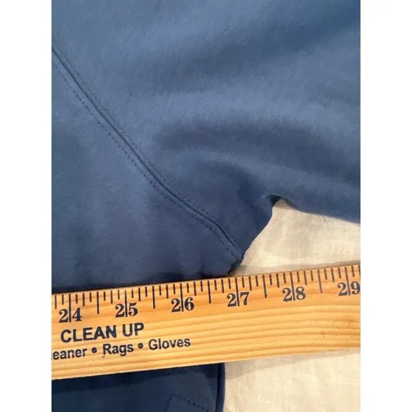 Earth Yoga Long Sleeve Pullover Oversized Sweatshirt Blue Women's Size Large - Image 7