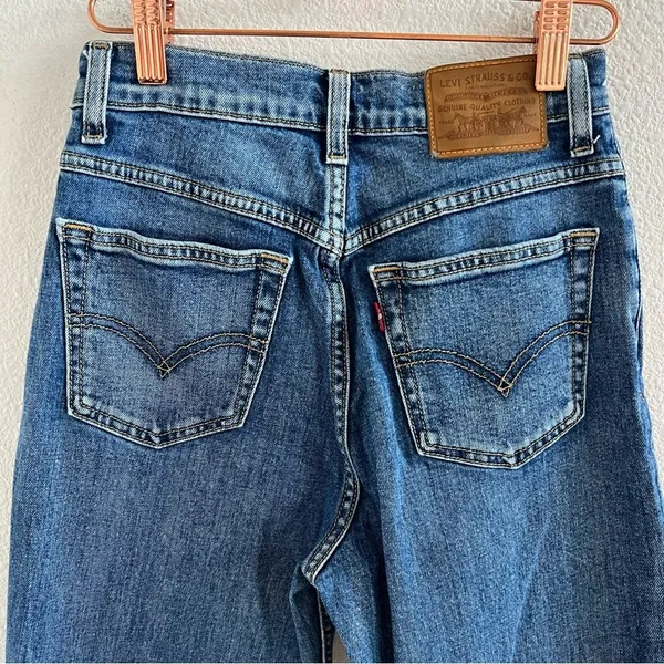 Levi's Premium Denim Mom Jean Denim Jeans 25 - Image 8