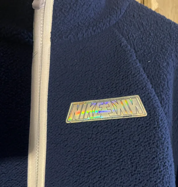 Nike Blue Zip-Up Jacket - Image 5