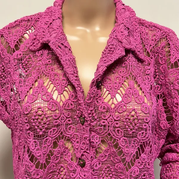 NWT Free People Lace Blouse - Image 4