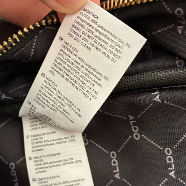 Aldo Elegant Black Backpack - Image 16